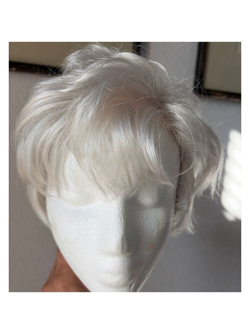 Women's PAULA YOUNG Silver Short Wavy Wig One Size